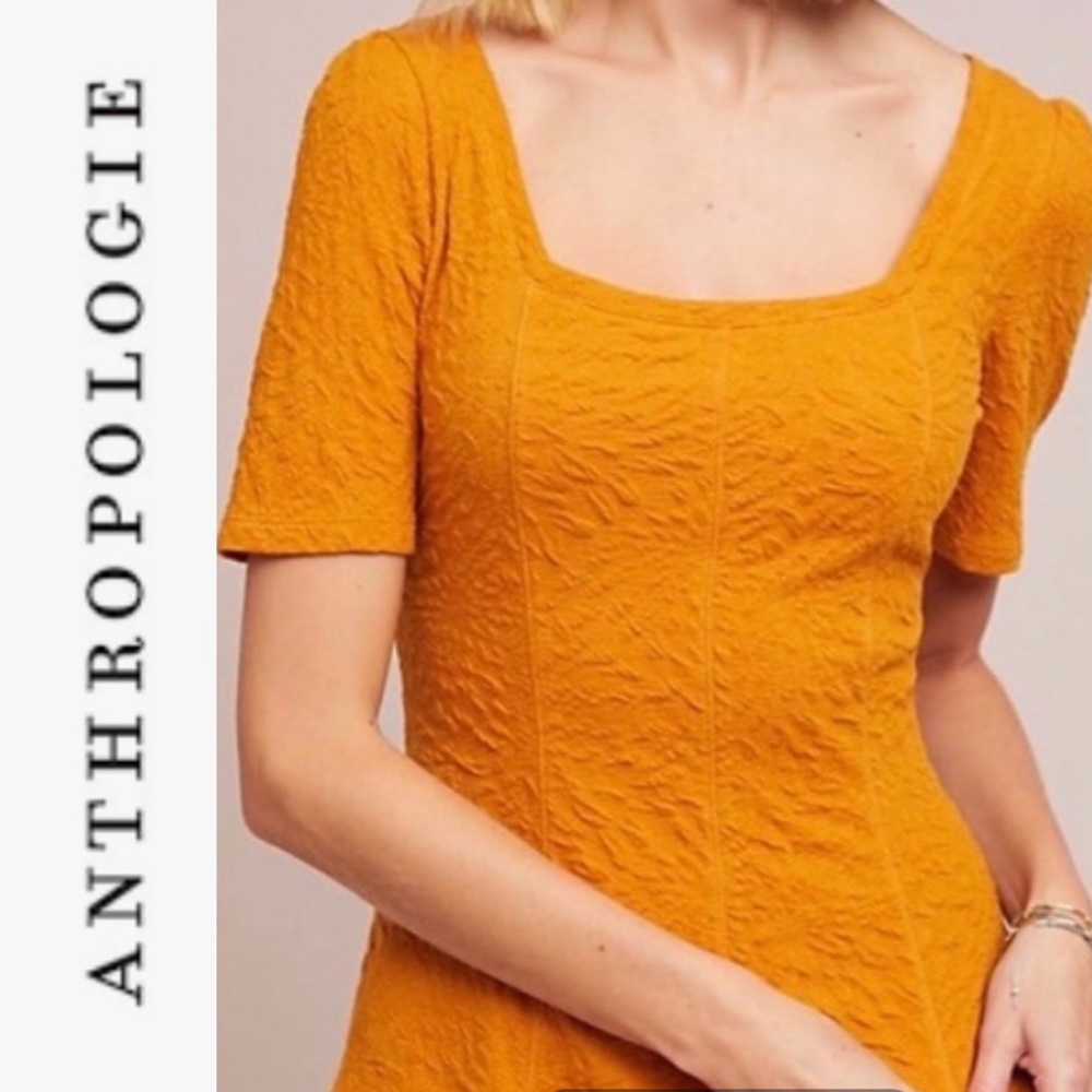 Ett:twa Wesley Anthropologie Brand Gold Colored Blouse. Size XS.
